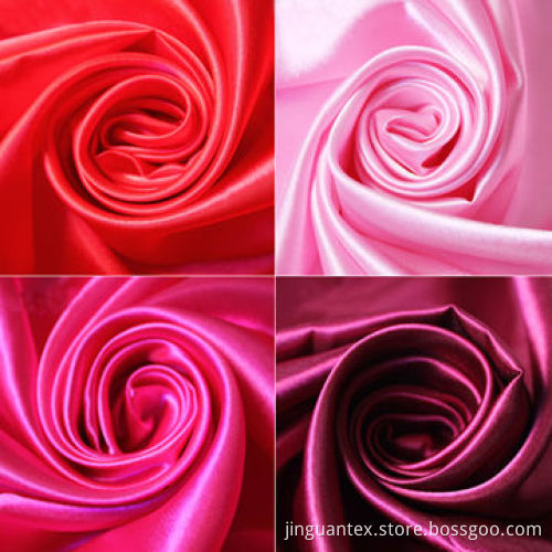 polyester satin fabric,used for dress skirt garment